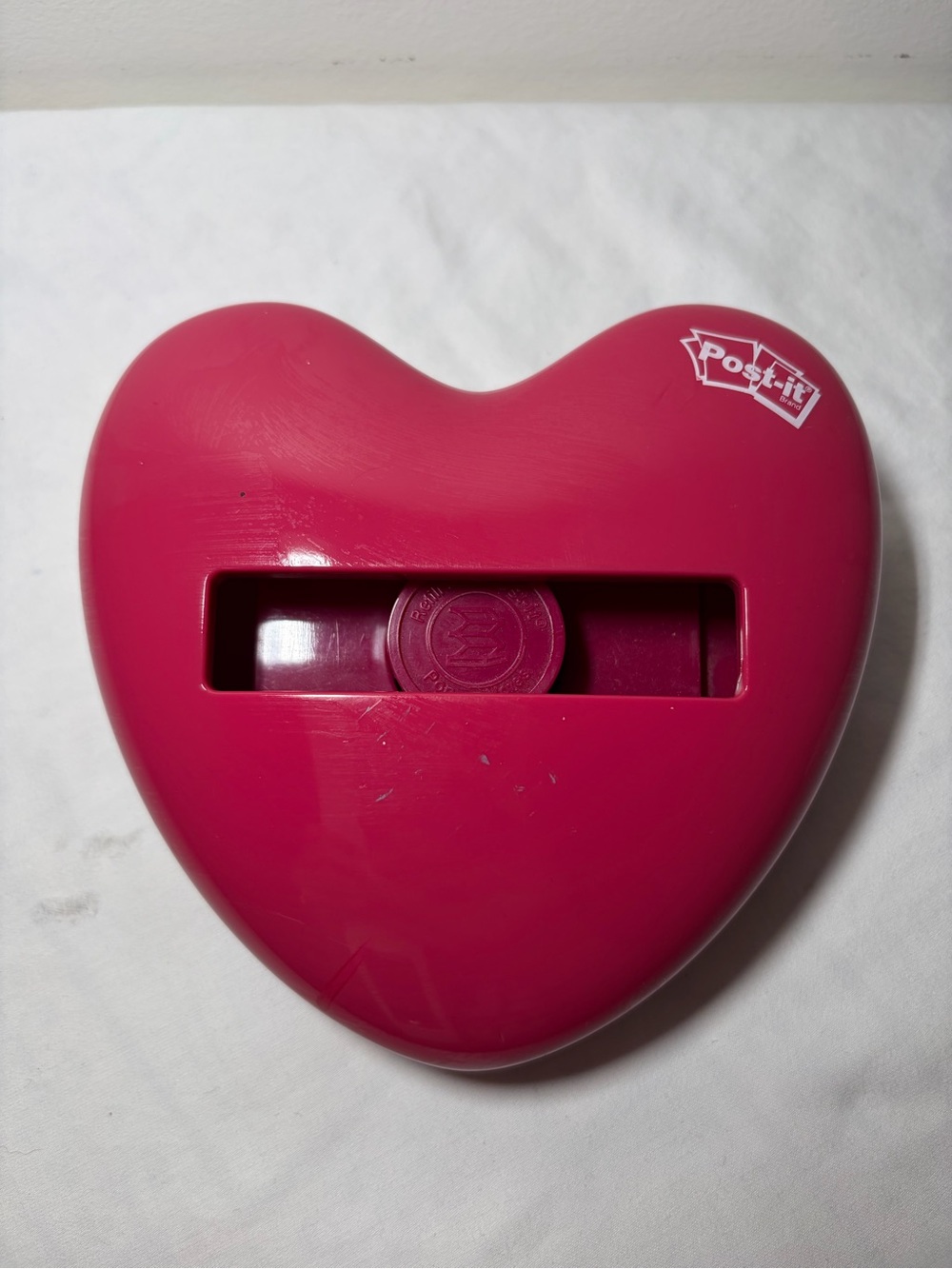 Post-it Heart-Shaped Pink Note Dispenser